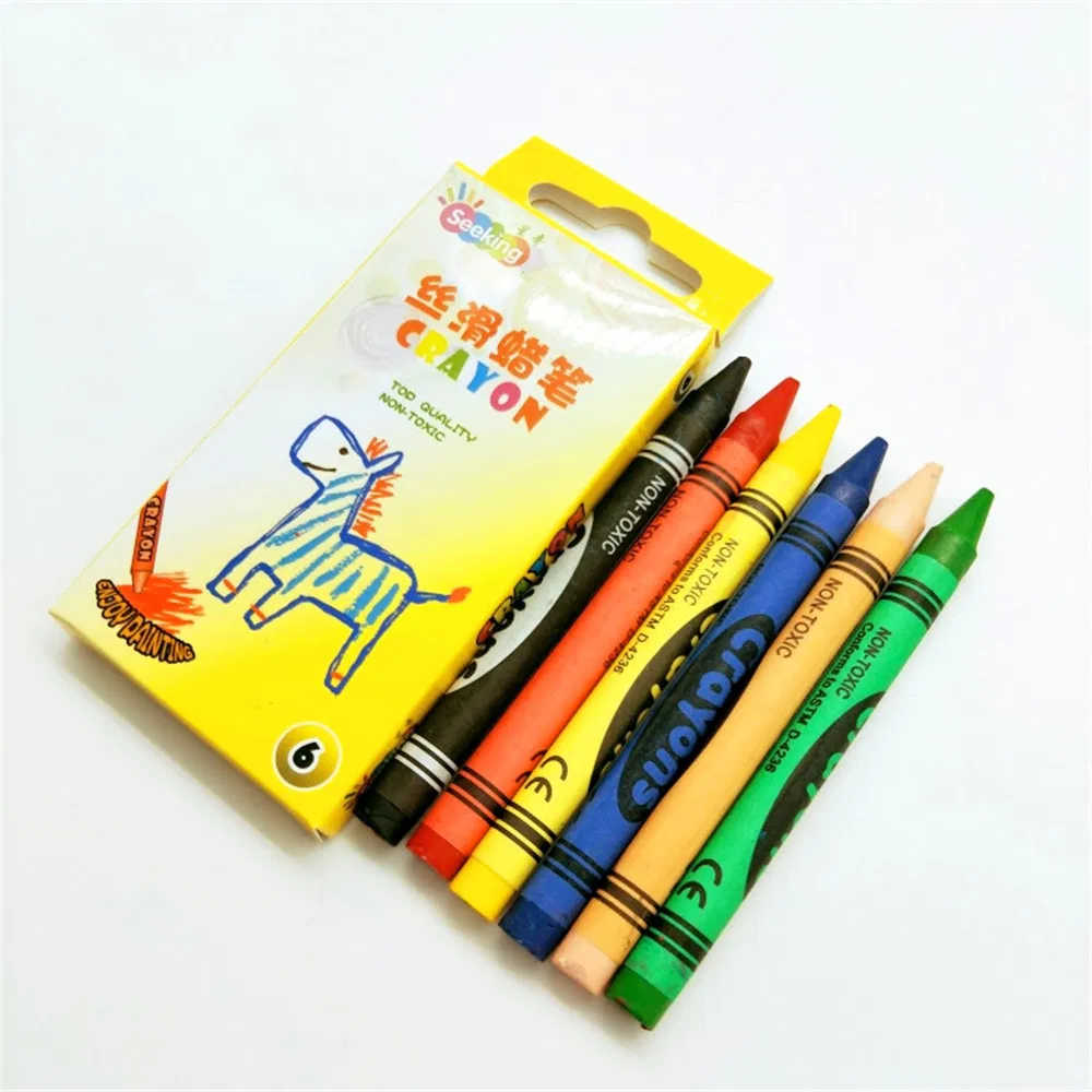 12 Color 8.8 Cm Mini Crayon with Custom Logo Pack