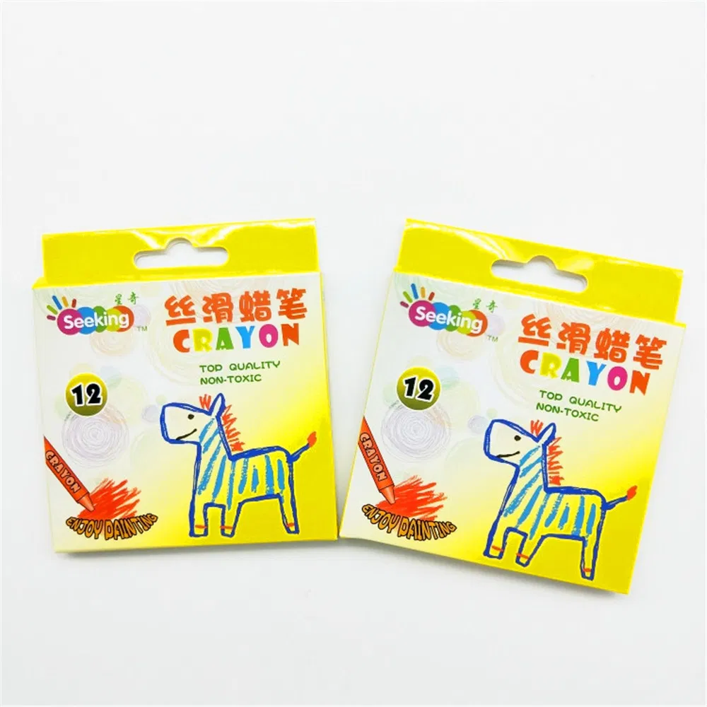 12 Color 8.8 Cm Mini Crayon with Custom Logo Pack