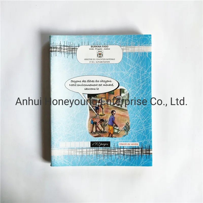 17*22cm School Notebooks Custom for Burkina Faso