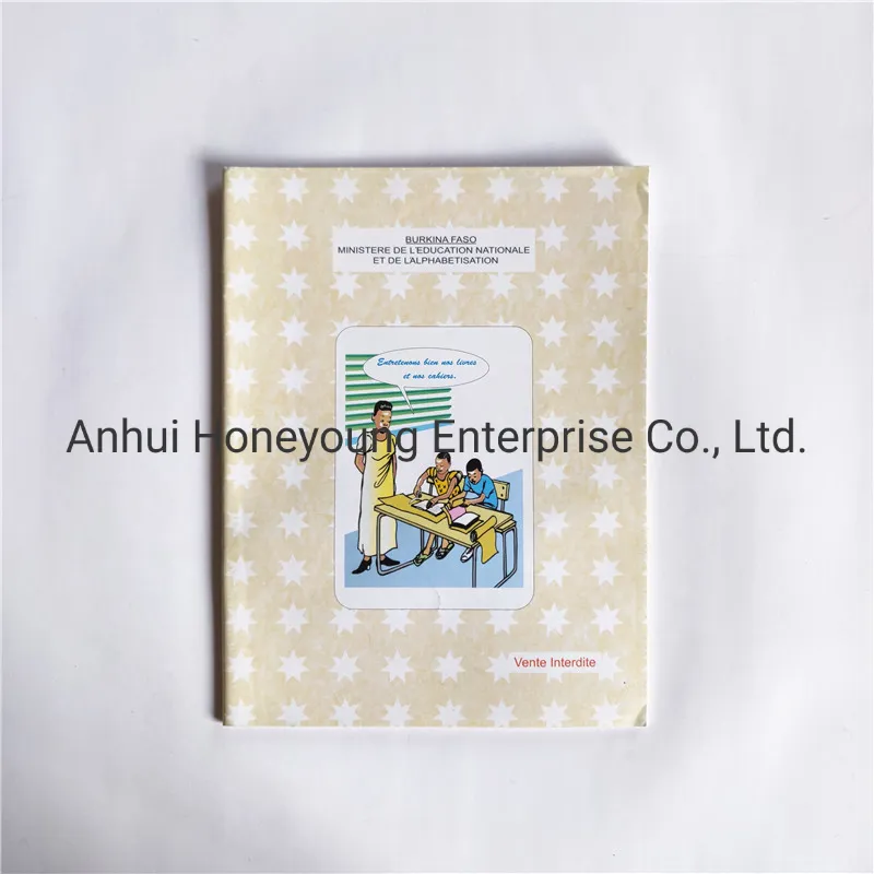17*22cm School Notebooks Custom for Burkina Faso
