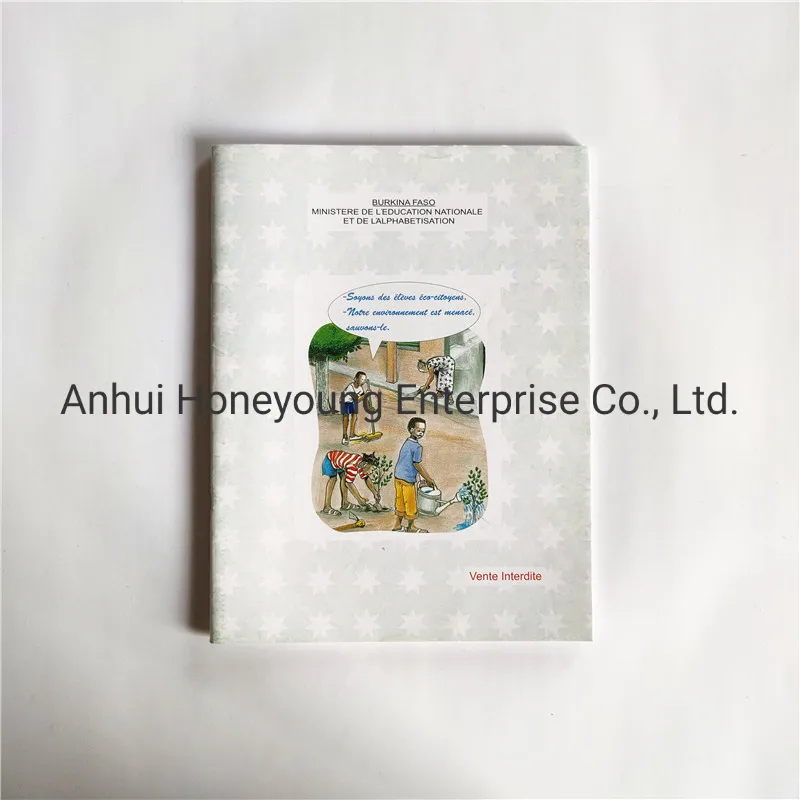 17*22cm School Notebooks Custom for Burkina Faso