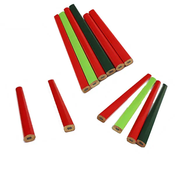 180mm 1 Gross Per Inner Box High Qualit Wooden Oval Cheap Carpenter Pencil