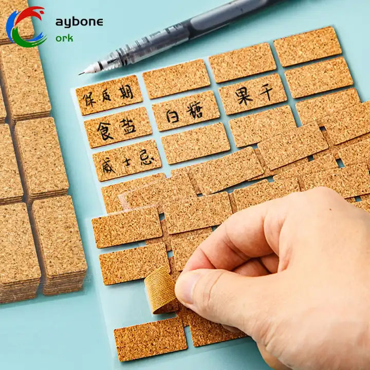 How Can Cork Stickers Improve Labeling and Organization in Everyday Use?