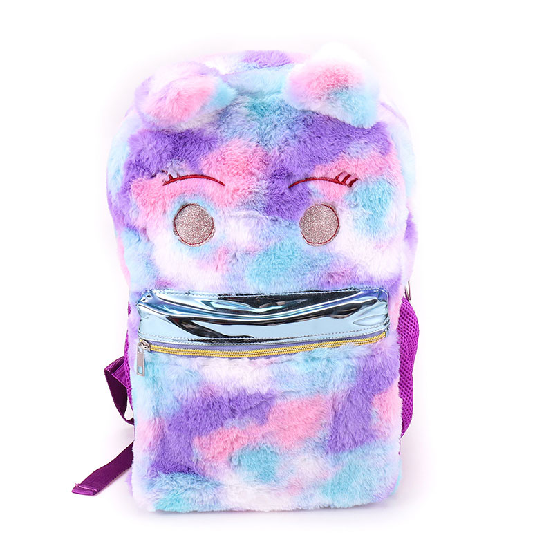 What are the benefits of choosing a lightweight kids plush backpack for preschoolers