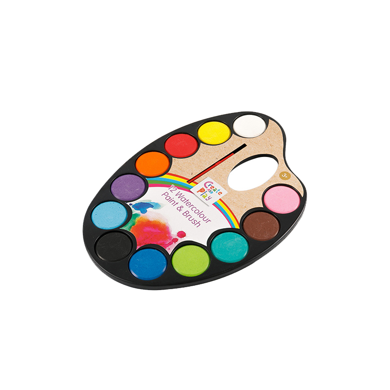 Can the 24-Color Solid Watercolors Paint Cake for Students Be Used for Art Exams