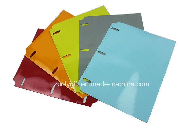 A4 Index Divider Twin Pocket Paper File Folders for Ringbinder