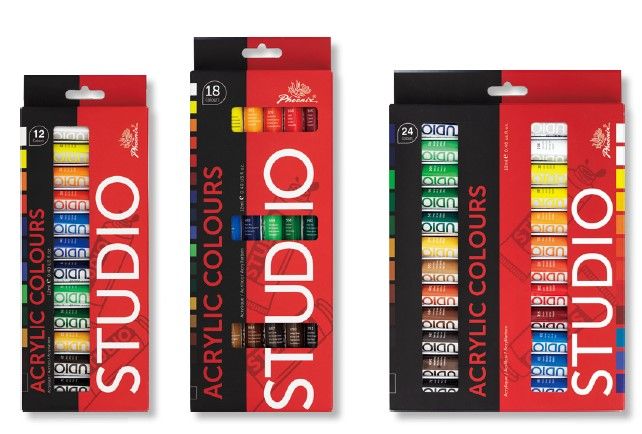 Acrylic Paint Factory 12 Colors Set Popular Selling