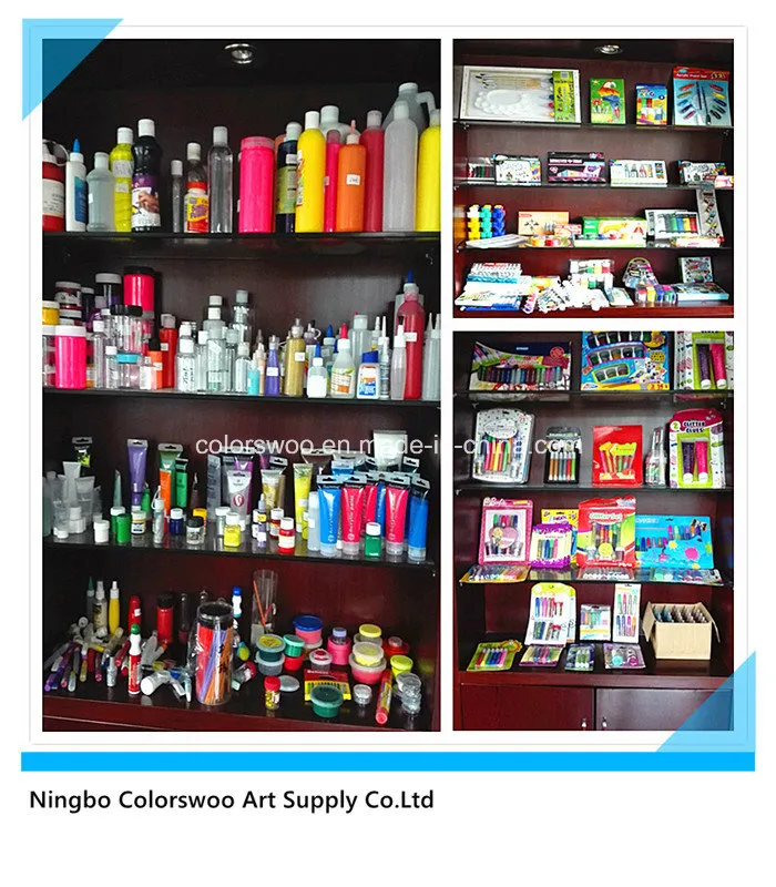 Art Supply 12ml*12 Colors Non Toxic Acrylic Paint in Aluminium Tube for Drawing