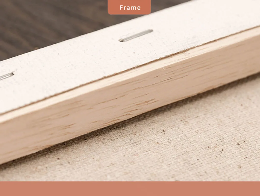 Art Supply 20 Inch Diameter Round 12 Ounce Primed Gesso Professional Quality Acid-Free Stretched Canvas