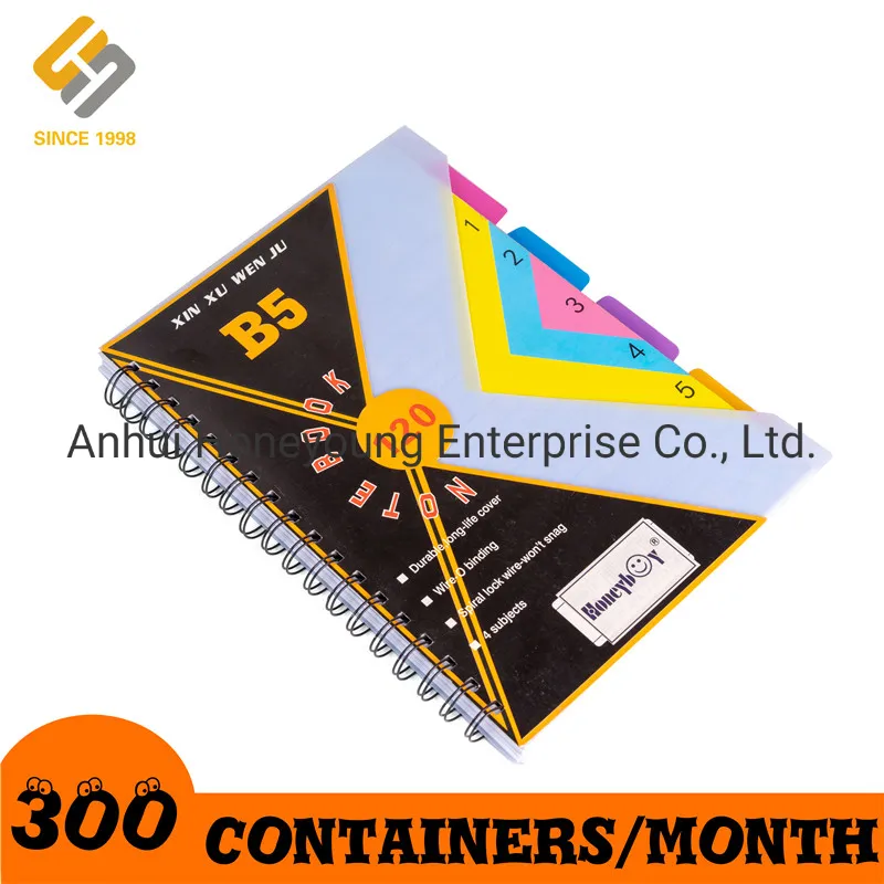 B5 Size Double Spiral Notebook 4 Subjects Classmate Notebooks Wholesale