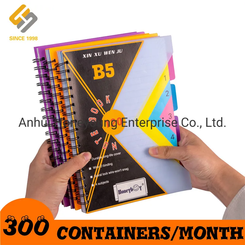 B5 Size Double Spiral Notebook 4 Subjects Classmate Notebooks Wholesale