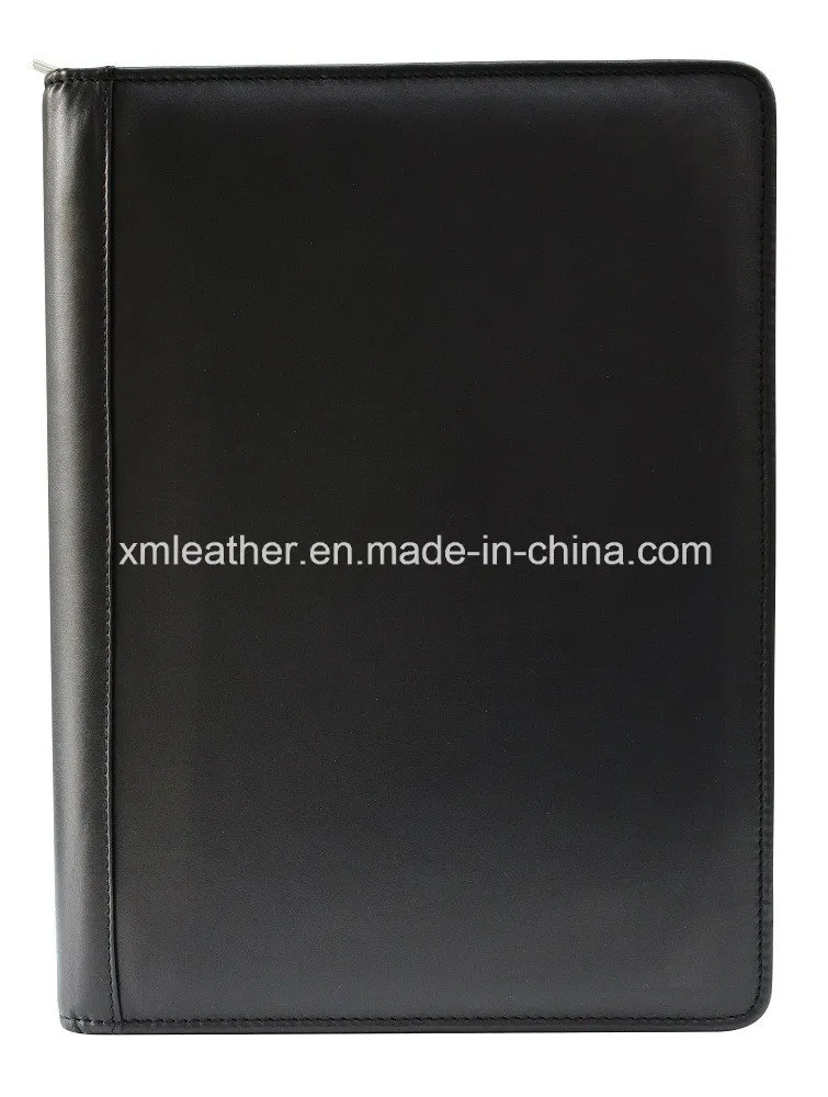 Business Luxury Leather A4 Compendium with Gift Box Packin
