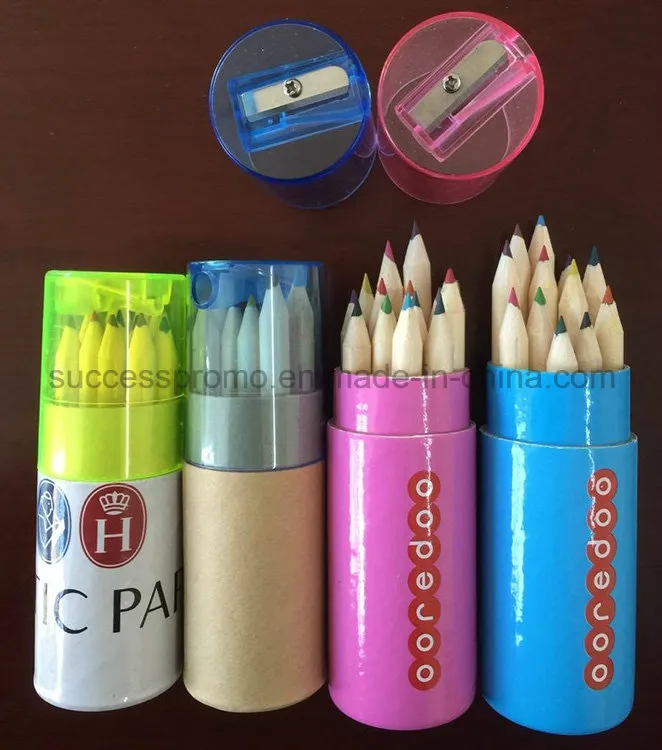 Carpenter Color Pencil Set with Full Printed Paper Tube Package