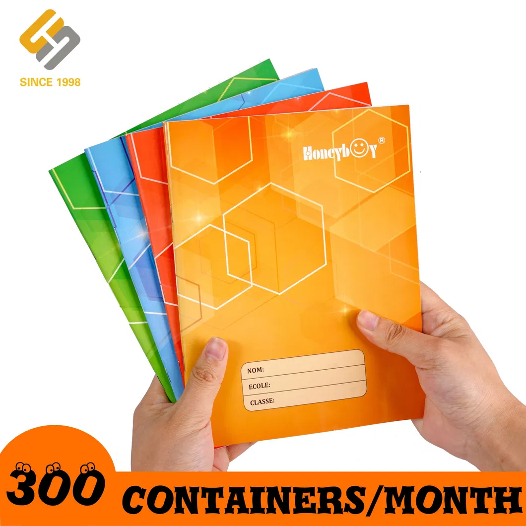 Cheap A4/A5/A6 Soft Cover Cahier Scolaire Printing Note Book for Student