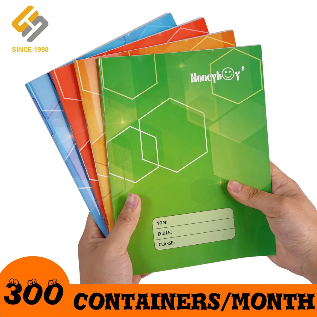 Cheap A4/A5/A6 Soft Cover Cahier Scolaire Printing Note Book for Student