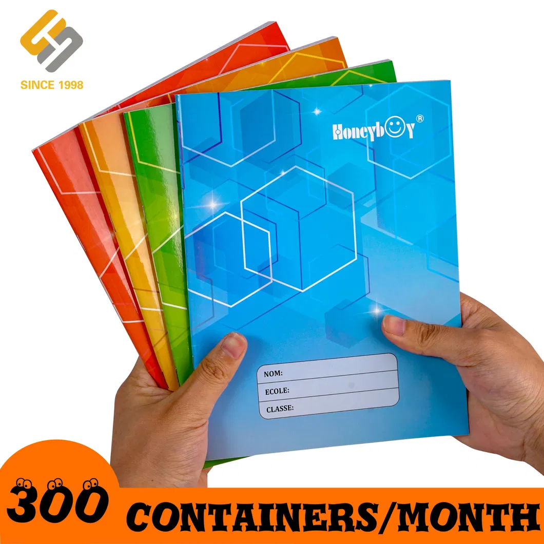 Cheap A4/A5/A6 Soft Cover Cahier Scolaire Printing Note Book for Student