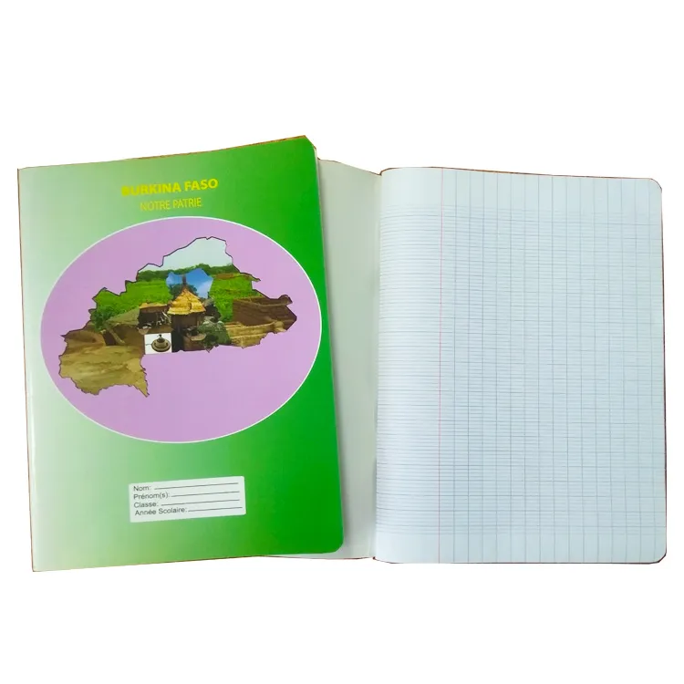 Cheap Factory Price Burkina Faso School Supplies Exercise Book