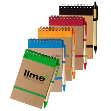 Colorful Customized Office Use Wire Spiral Notebook
