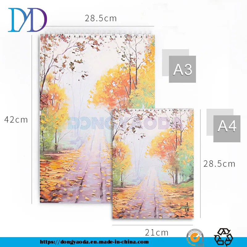 Custom A4 Art Painting Book Student Picture Book Sketch Sketchbook