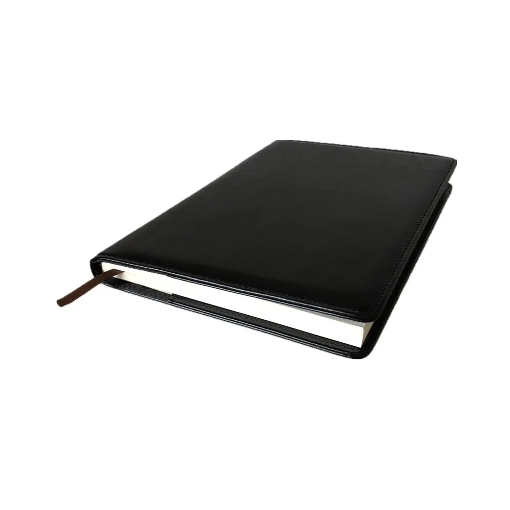 Custom Black School Leather Jotter PU Note Book