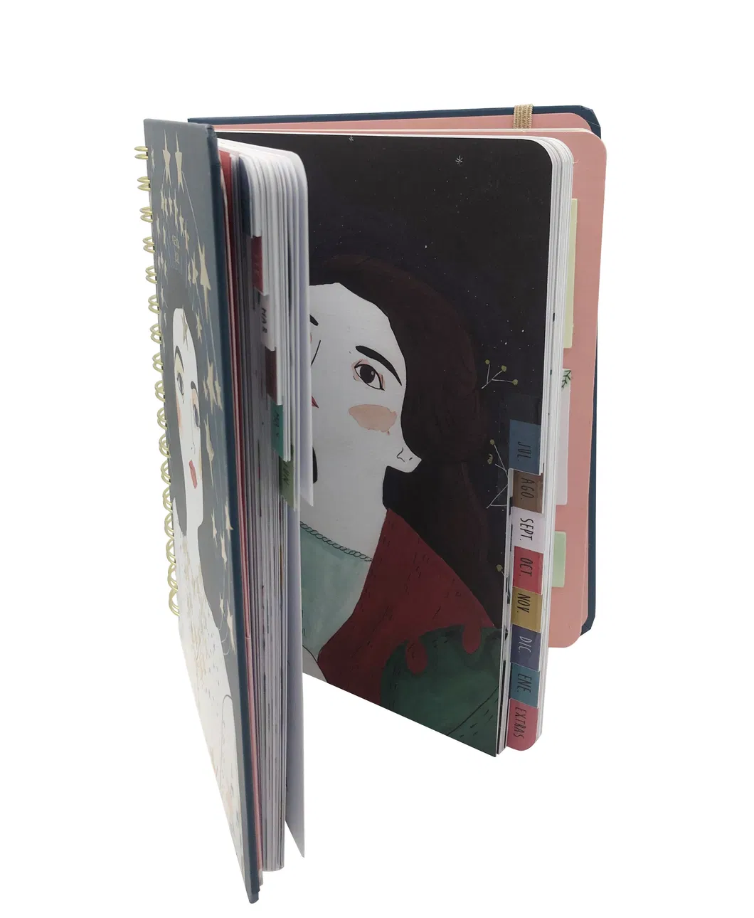 Custom Hardcover Notebook Eco-Friendly Printing Business Personalized Agenda for Stationery Supply