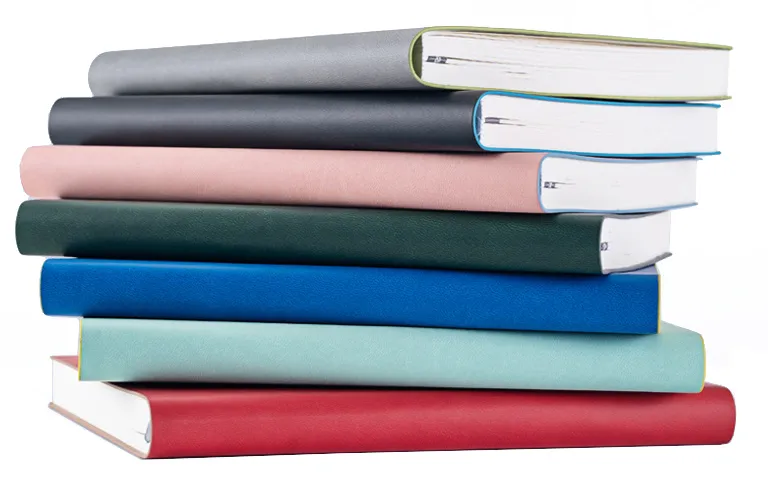 Custom Logo Design Personalizada Weekly Daily Planner A5 PU Leather Hardcover