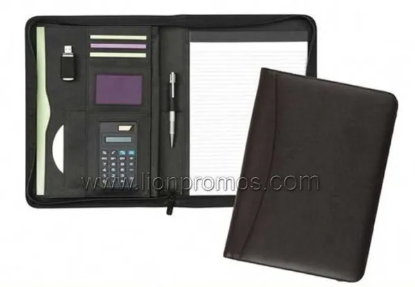 Custom Logo Office Gift Compendium Document Holder with iPad Cover