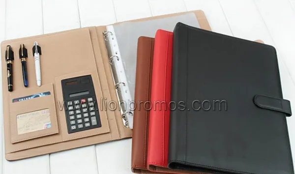 Custom Logo Office Gift Compendium Document Holder with iPad Cover