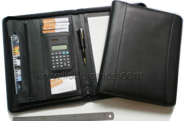 Custom Logo Office Gift Compendium Document Holder with iPad Cover