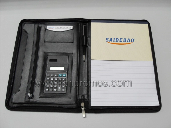 Custom Logo Office Gift Compendium Document Holder with iPad Cover