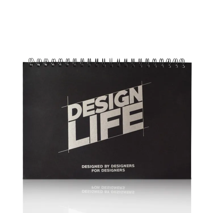 Custom Logo Sketch Book Eco-Friendly Print Designer Artist Sketchbook Journal Water Colour Notebook