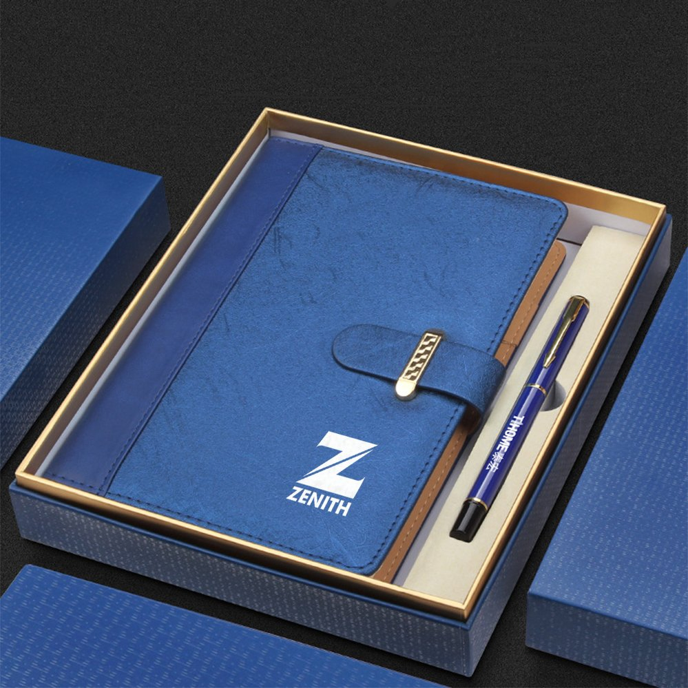 Custom Organizer Diary Paper Notebook Folder PVC PU Leather Agenda