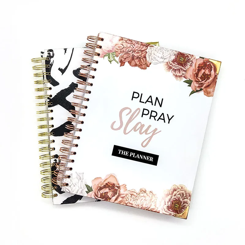 Custom Planner Printing Spiral Budget Planner Supplies Weekly Pray Planner