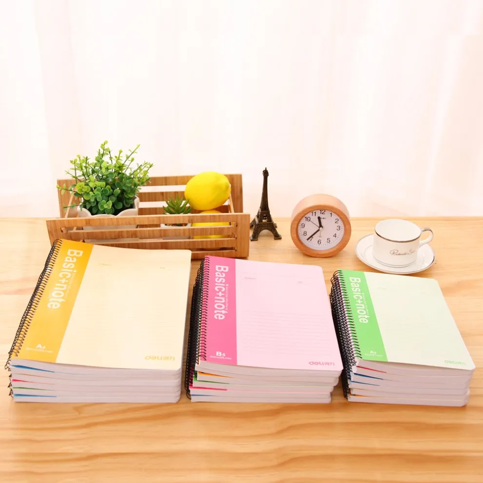 Custom Print Paper School Daily Writing Exercises Spiral Notebook