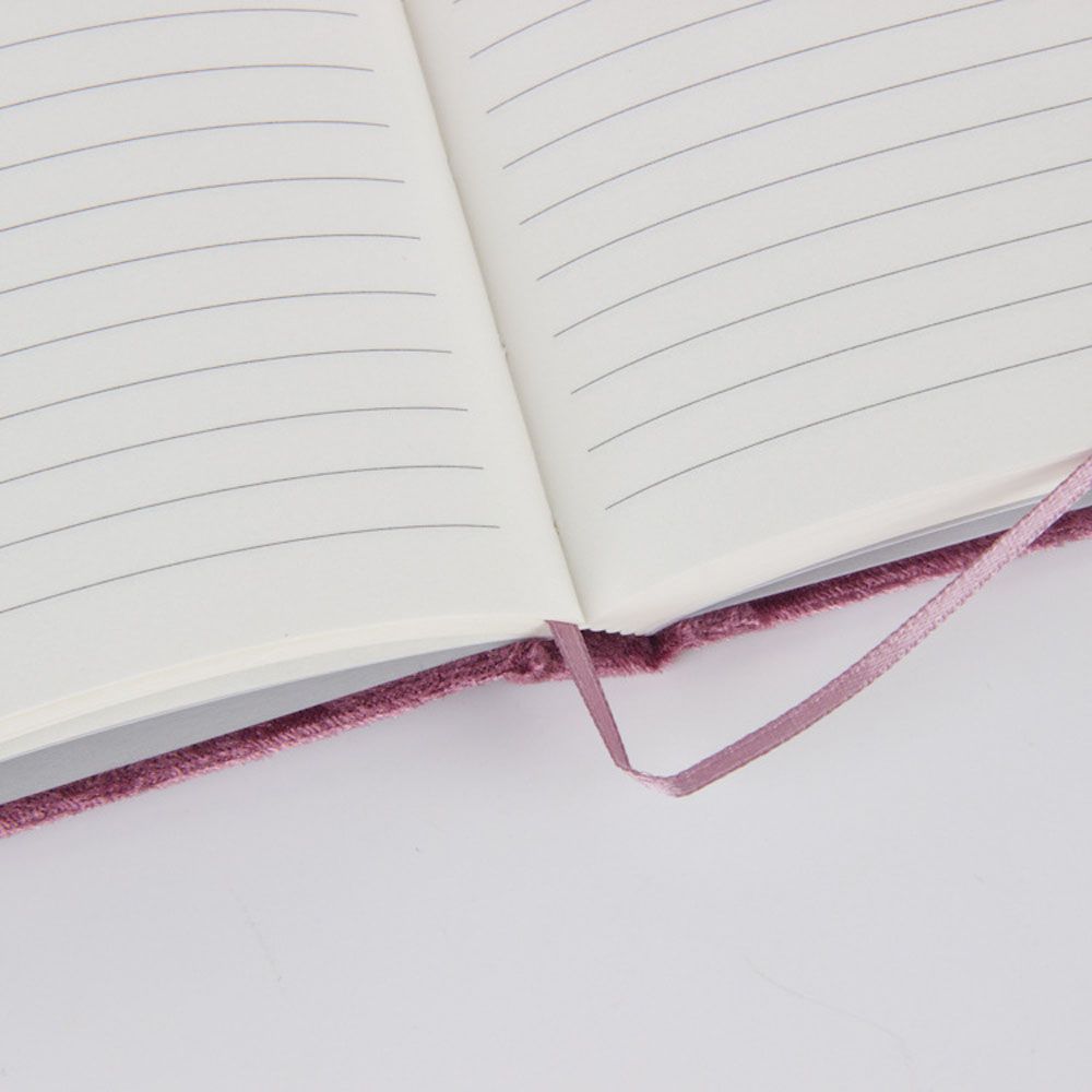 Custom Velvet Fabric A4 A4 Diary Cover Personal Travel Journal Scrapbook