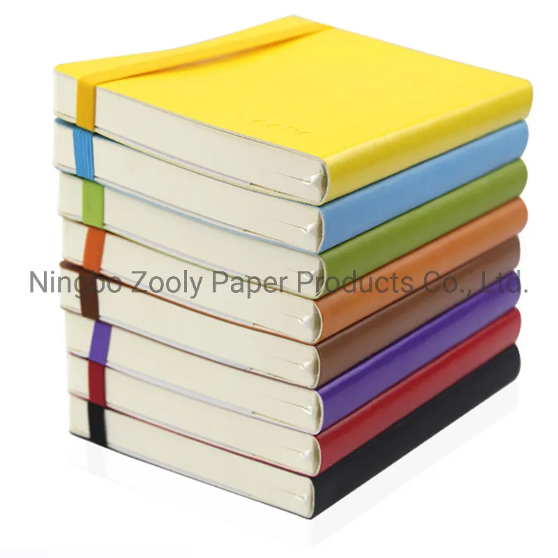 Customized Logo Colorful PU Leather 2022 Planner Diary Notebook Agenda for Daily Weekly Monthly