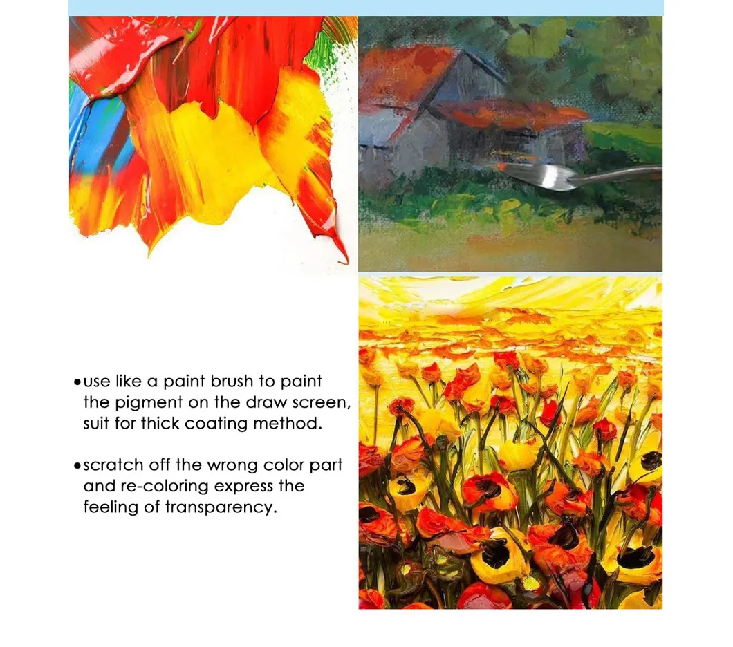 Foska Art Stainess Steel Painting Palette Knife