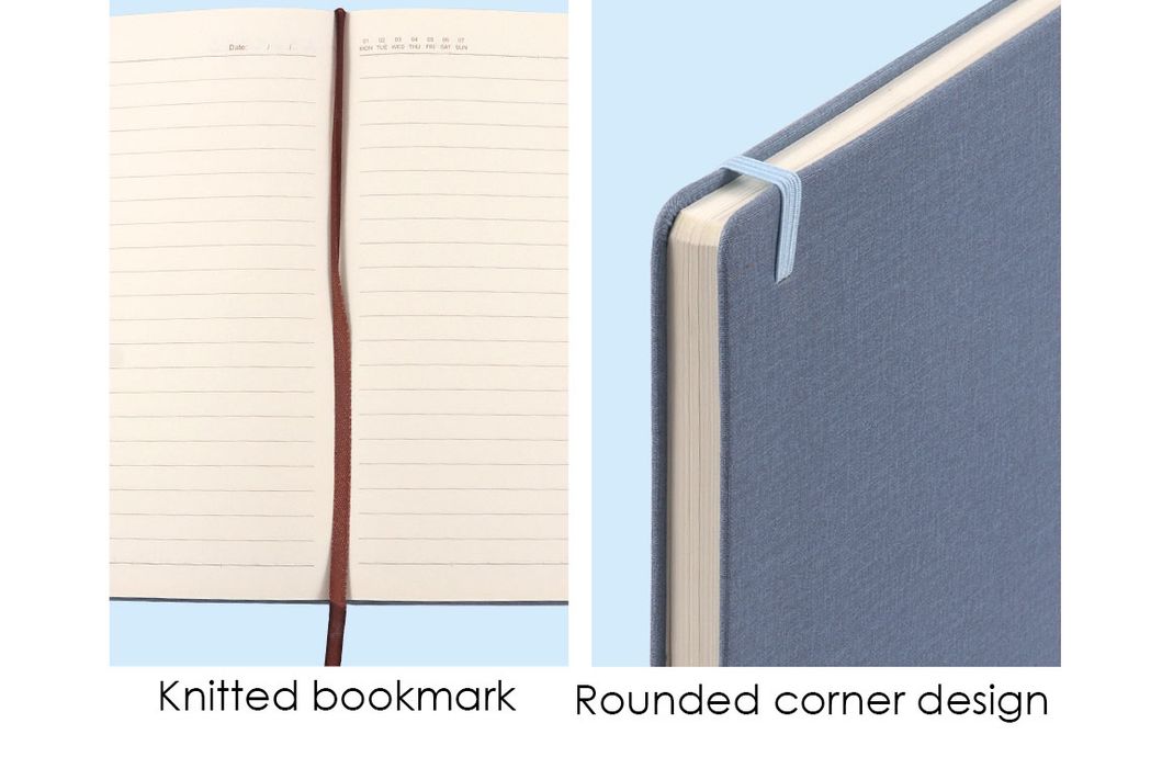 Foska Stationery A5 B5 Journal PU Note Book with Rope