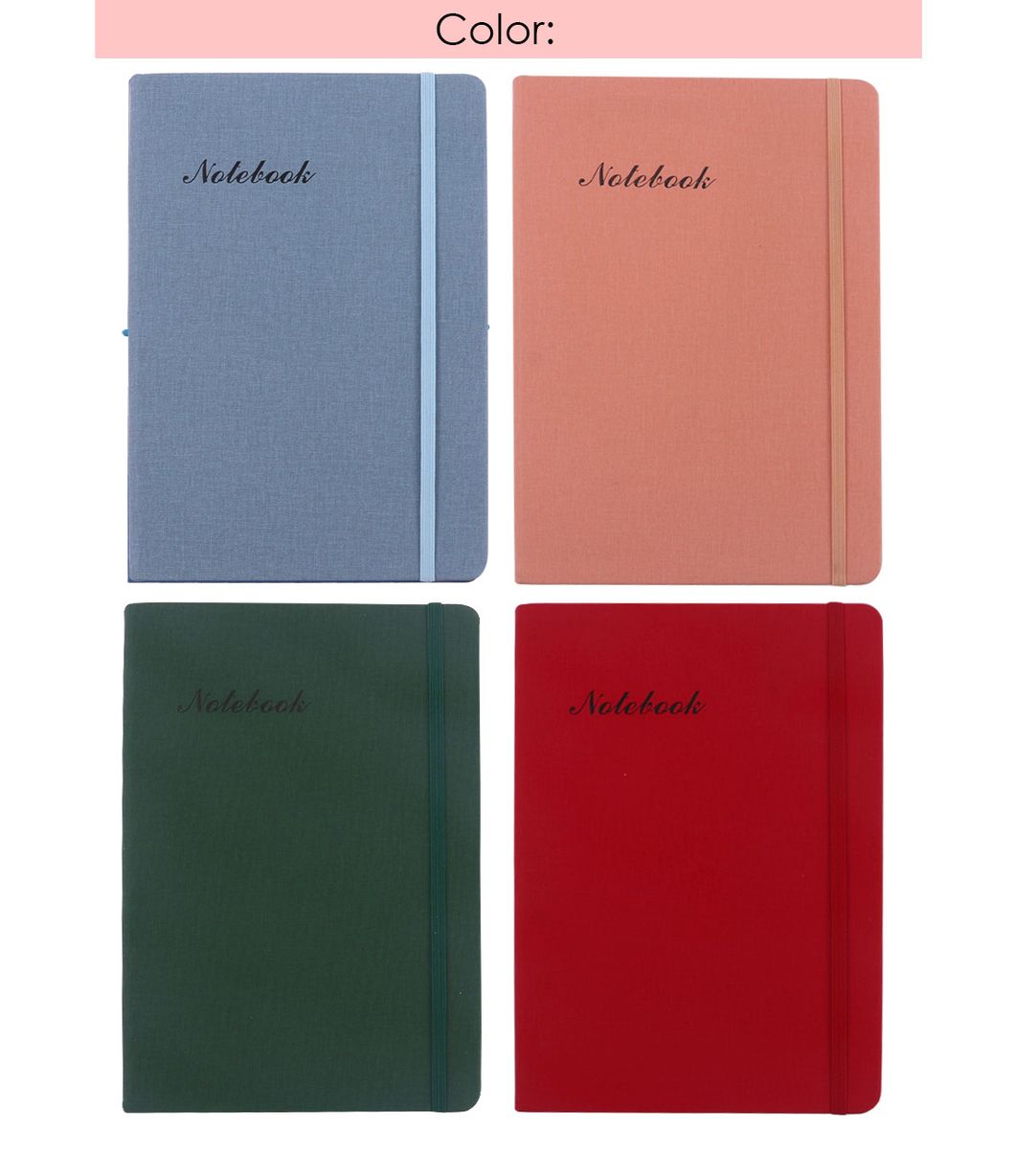 Foska Stationery A5 B5 Journal PU Note Book with Rope