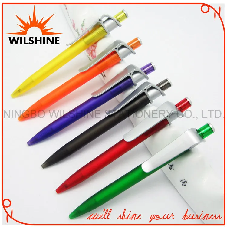Frosty Plastic Ball Pen for Promotion Logo (BP0292F)
