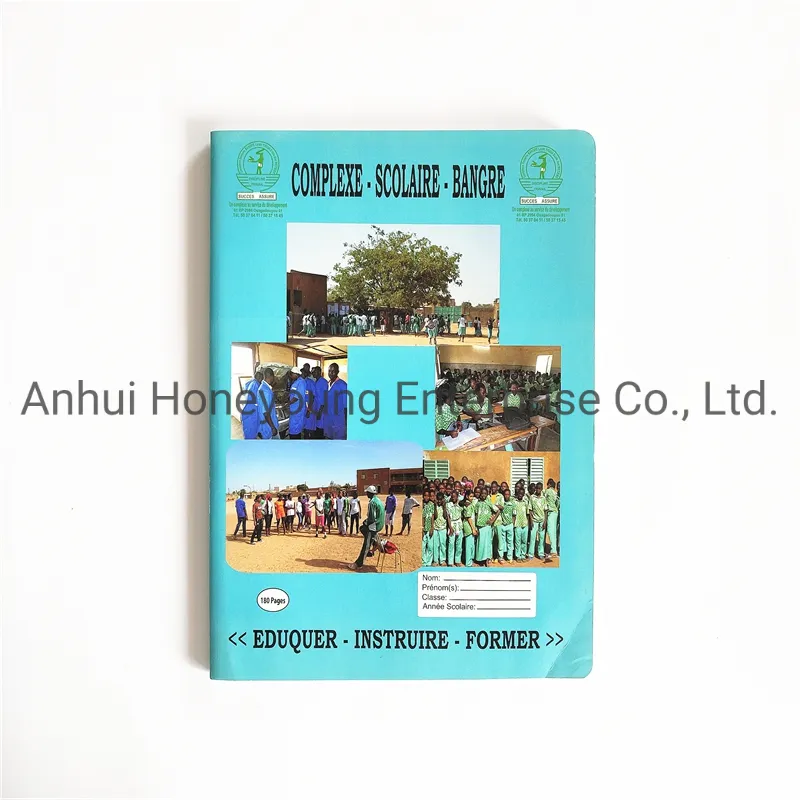 Government Tender School Ruled Government Order Exercise Book Notebook for Burkina Faso