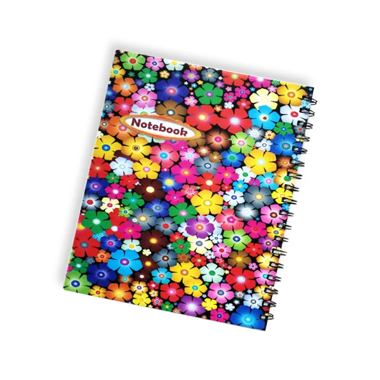 High Quality PP Cover Office School Supplies Double Spiral Notebook
