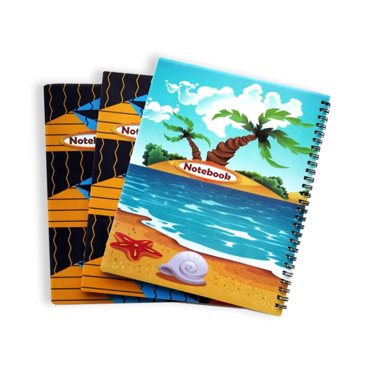 High Quality PP Cover Office School Supplies Double Spiral Notebook