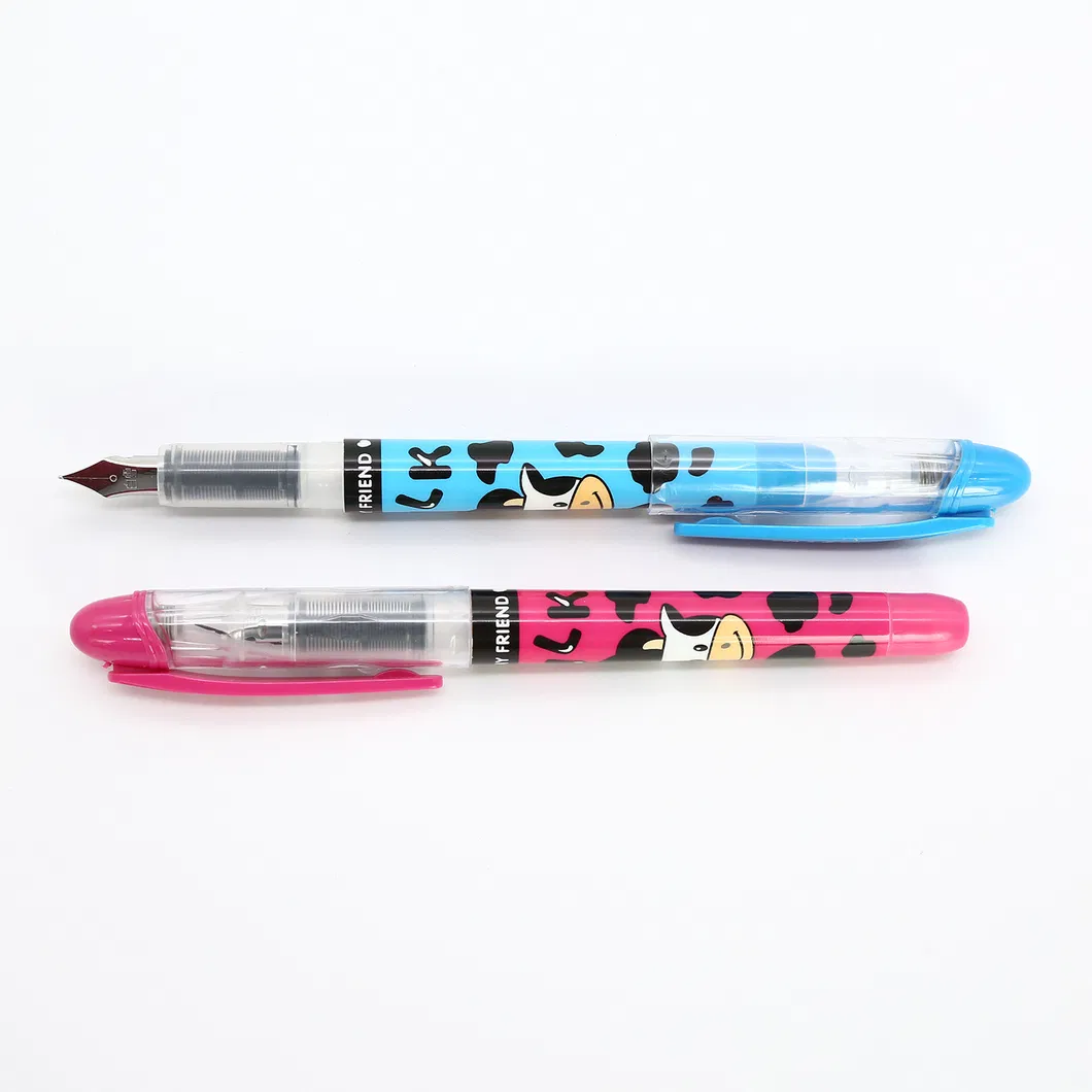 Ink Pen Office Supply Fountain Pen Fp5019 with Ink Cartridge Customized Logo