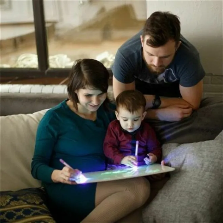LED Luminous Drawing Board Graffiti Doodle Drawing Tablet