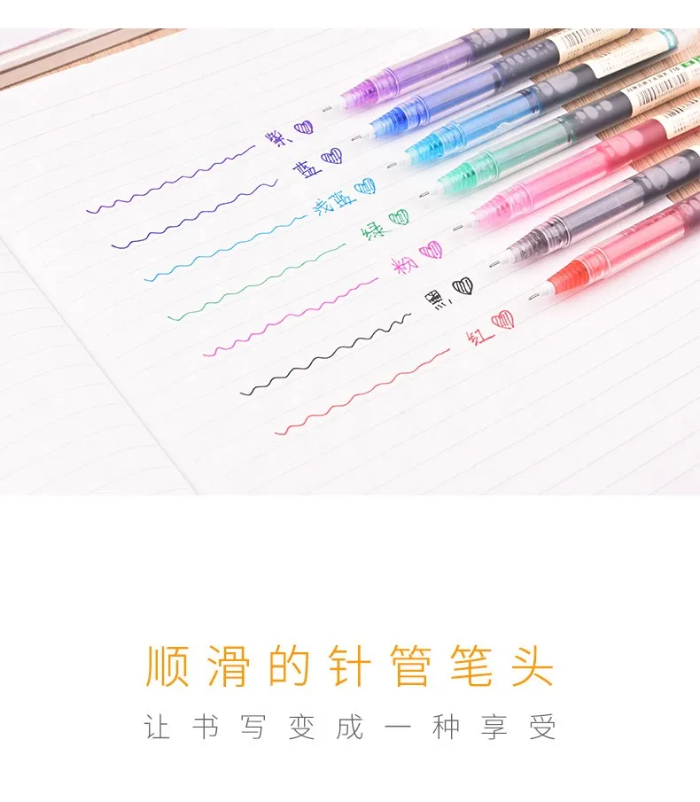 Logo Pen Quick Dry Color Pen Snowhite Color Pen