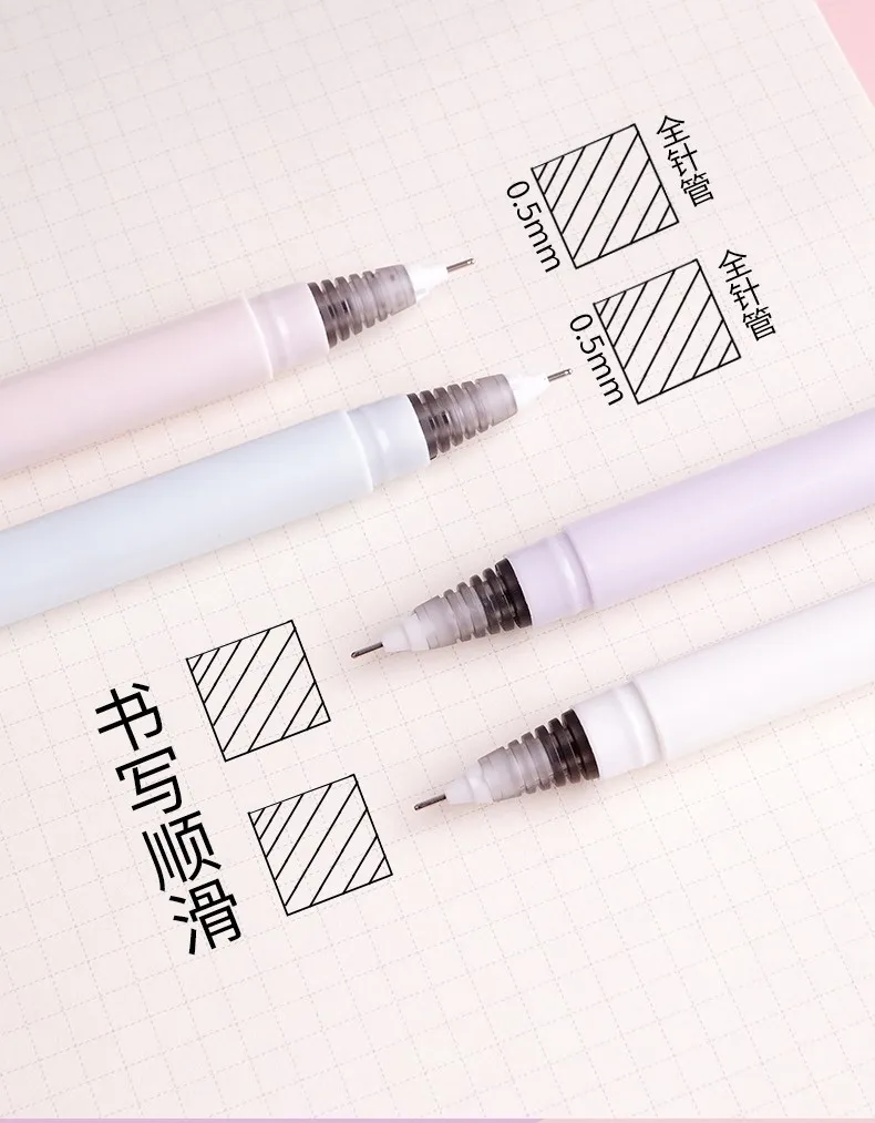 Logo Pen Stationery Office Student Snowhite Roller Pen