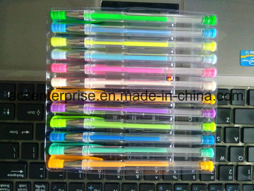 Metellic, Glitter, Neon, Pastel Gel Pen