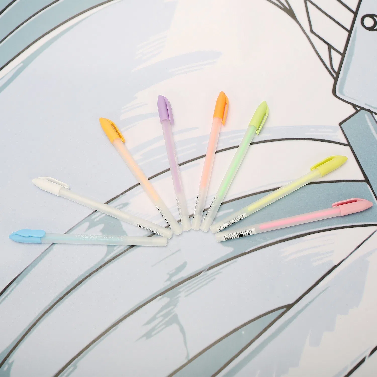 Multi Function Non-Toxic Waterproof and Fade Resistant Gel Pens for Signature