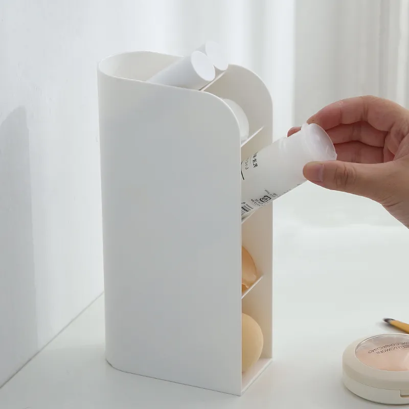 Multifunction Stationery 4 Layers Pen Holder Vertical Storage Box Pencil Pen Brushes Cosmetic Holder Organizer Case